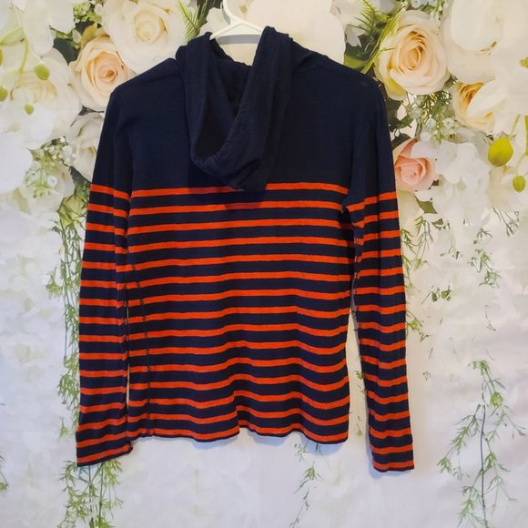 J. Crew Striped Hoodie - Picture 3 of 3